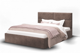 Кровать с подъемным механизмом Сити 120х200, коричневый