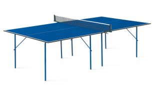 Теннисный стол Start line Hobby Light Indoor (синий) без сетки, без колес 