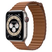 Ремешок Apple Watch Saddle Brown Leather Loop (для корпуса 42/44/45 мм)