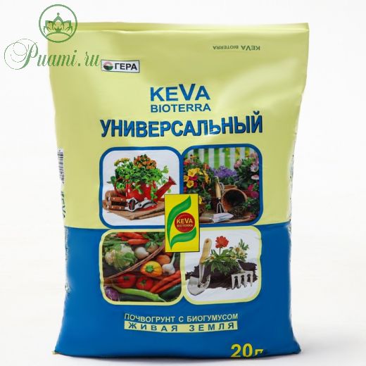 Почвогрунт KEVA BIOTERRA Универсальный, 20 л
