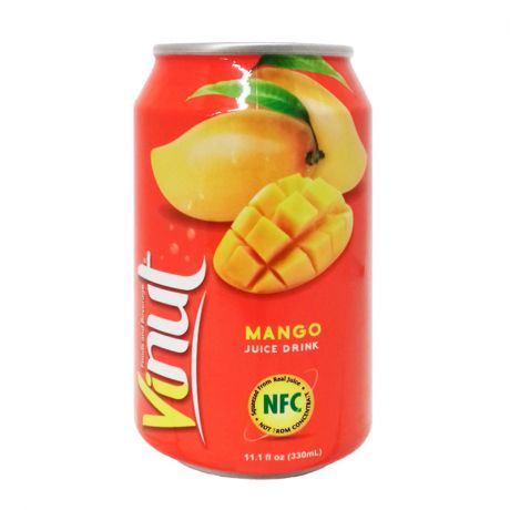 Напиток Vinut сокосодержащий "Сок манго", объем 330 мл