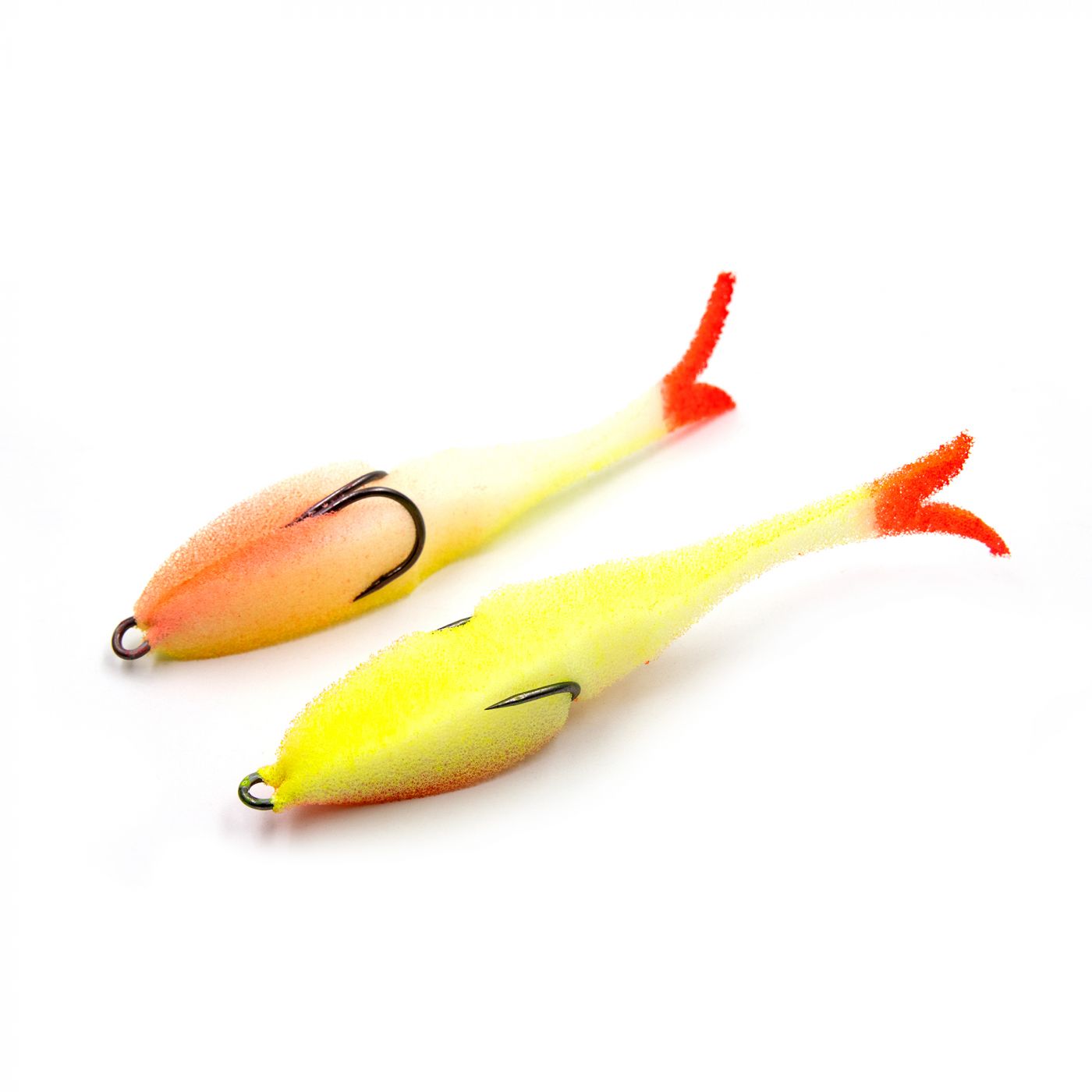 Поролоновая рыбка YAMAN "Devious Minnow" цвет 16, с двойником, уп. 5шт.