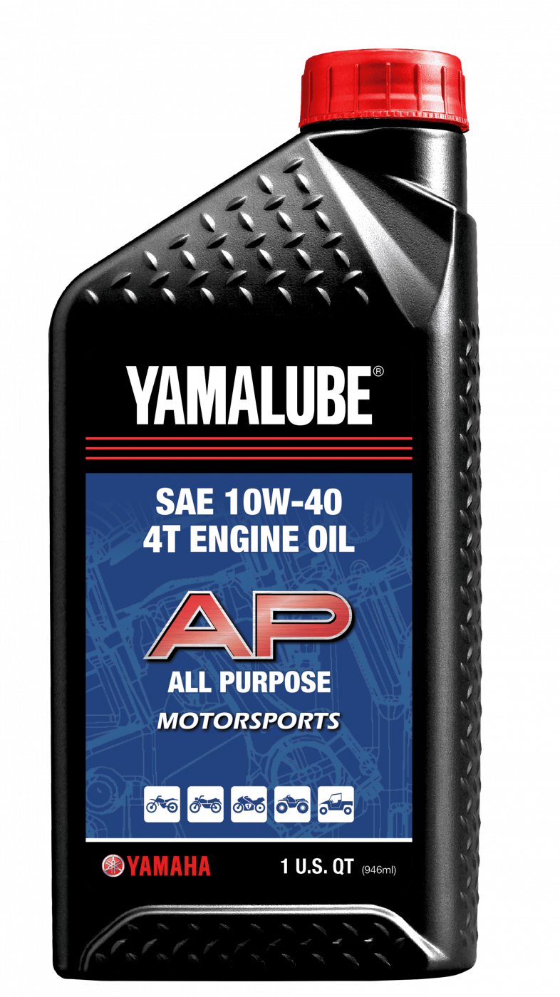 Моторное масло Yamalube 10W-40 для 4-тактных двигателей, 946 мл