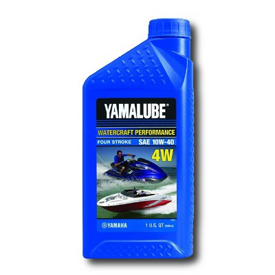 Моторное масло Yamalube 4W SAE 10W-40, для гидроциклов, 946 мл