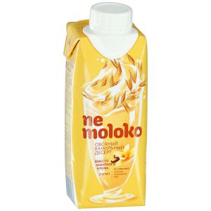 Напиток овсяный NEMOLOKO 250мл 10% Ванильный т/п