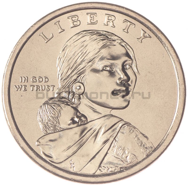 1 доллар 2022 США Тонаванда Сенека Эли Паркер (Коренные Американцы)