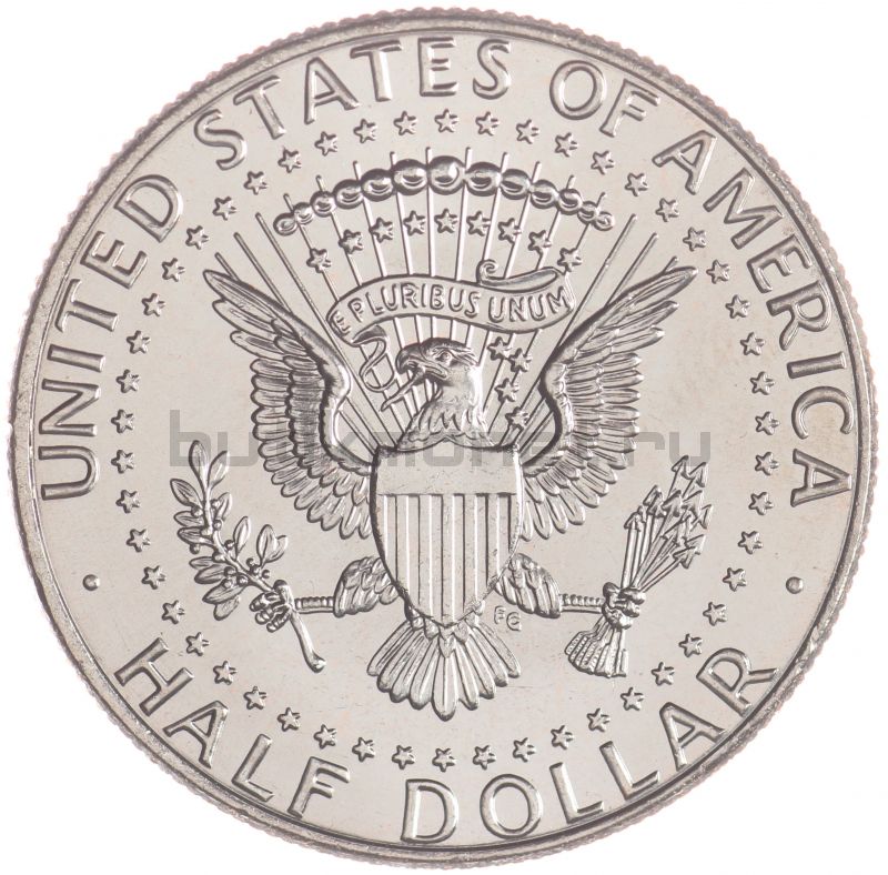50 центов 2021 США Kennedy Half Dollar P