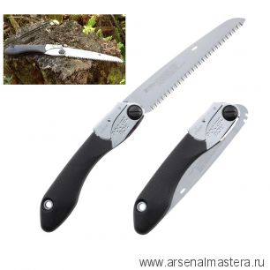 Складная универсальная пила-ножовка с японским зубом Silky Pocketboy 170-10 (10 зубьев на 30 мм) черная KSI534017 М00002544