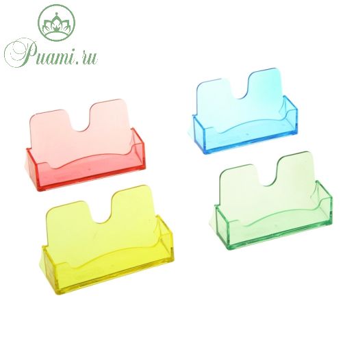 Подставка для визиток Flowers, микс