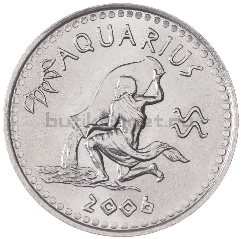10 шиллингов 2006 Сомалиленд Водолец (Знаки зодиака)