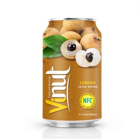 Напиток Vinut сокосодержащий "Сок лонгана", объем 330 мл