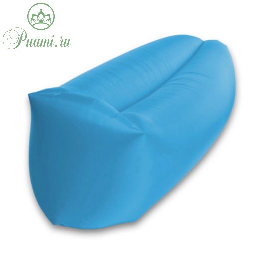 Лежак AirPuf, надувной, цвет голубой