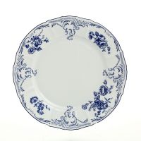 Блюдо круглое "Синие розы" 30 см