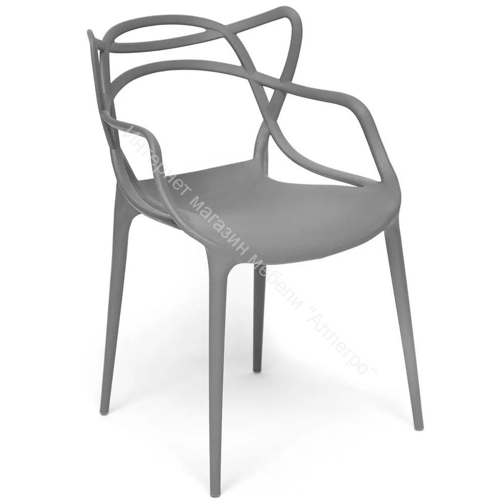 Стул Cat Chair (mod. 028) пластик, серый, 024