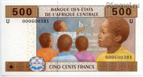 Центральная Африка Камерун 500 франков 2002 U