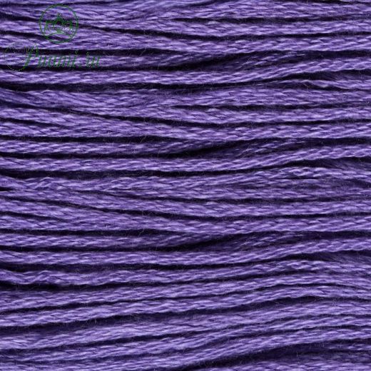 Нитки мулине, 8 ± 1 м, цвет ярко-фиолетовый №3746