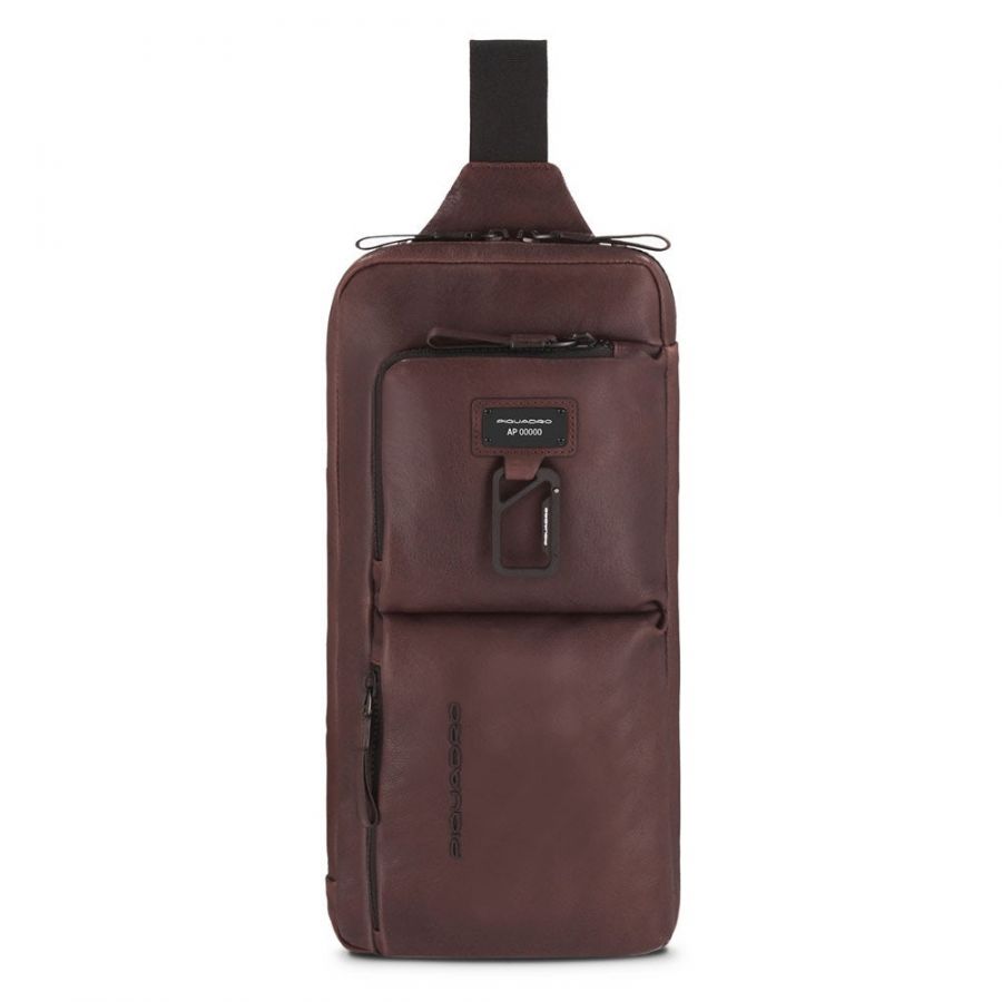Рюкзак с одной лямкой Piquadro CA5679AP/TM кожаный коричневый