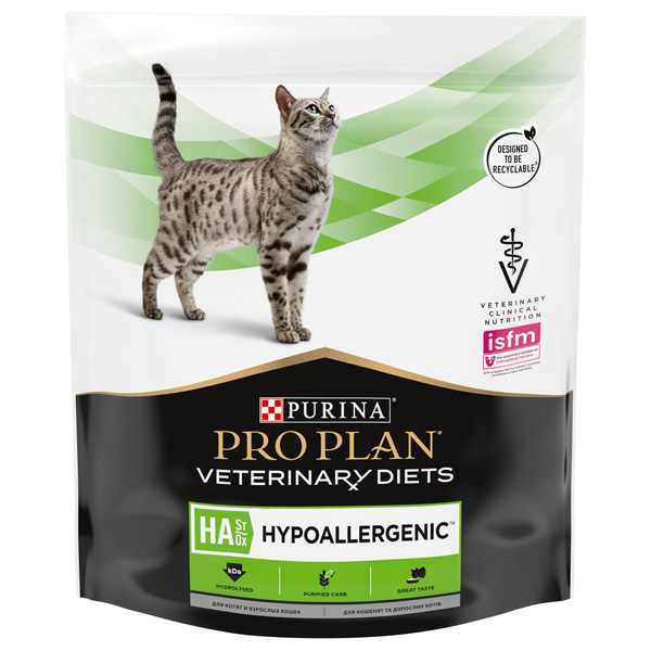 Сухой корм для кошек и котят Pro Plan Veterinary Diets HA St/Ox для снижения пищевой непереносимости 325 г