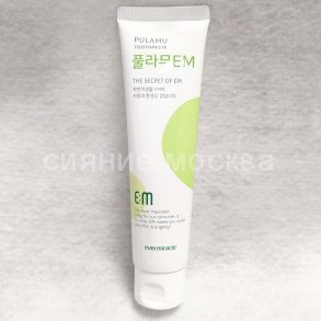 Профилактическая зубная паста с мягким отбеливающим эффектом Pulamu EM Toothpaste, 150 г