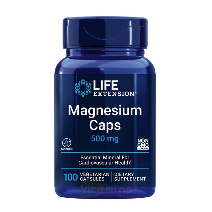 Life Extension Магний 500 мг, 100 капс.