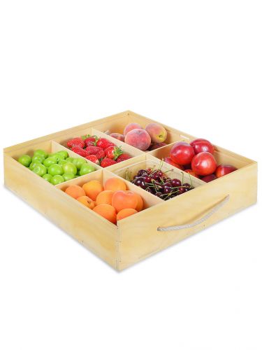 Фирменный ящик с фруктами