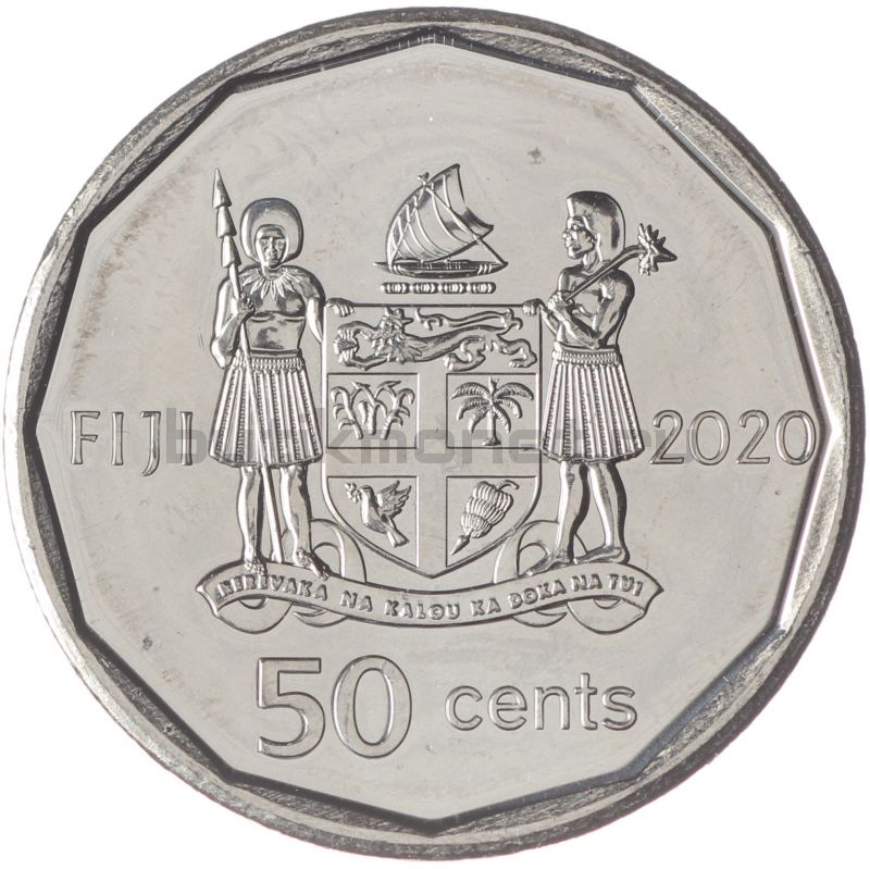 50 центов 2020 Фиджи 50 лет независимости