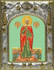 Икона Валерия мученица (14х18)