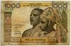 Западная Африка (Сенегал) 1000 франков 1967