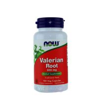 NOW Valerian Root Корень валерианы 500 мг, 100 капсул