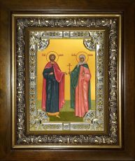 Икона Адриан и Наталия мученики  (18х24)