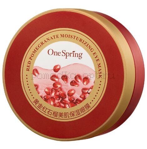 Патчи с гранатом One Spring Red Pomegranate Moisturizing Eye Mask, 60 шт