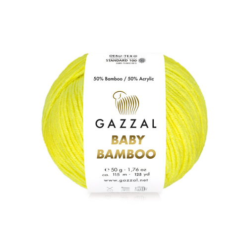Baby bamboo (Gazzal) 95207-желтый неон