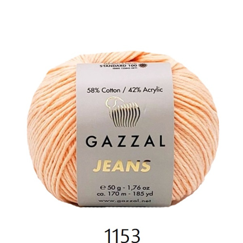 Jeans-GZ (Gazzal) 1153-персик