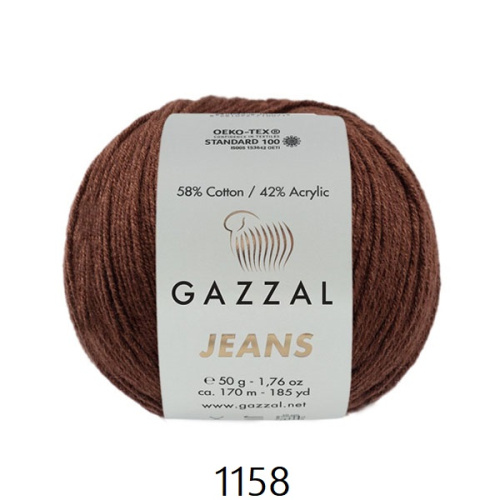 Jeans-GZ (Gazzal) 1158-шоколад
