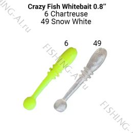 Crazy Fish Whitebait 0.8 (цвет  6. 49)