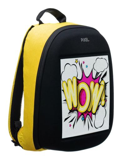 Рюкзак с дисплеем PIXEL ONE (желтый)
