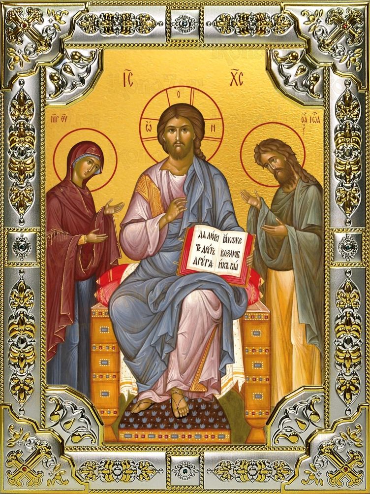 Икона Спас на Престоле (18х24)