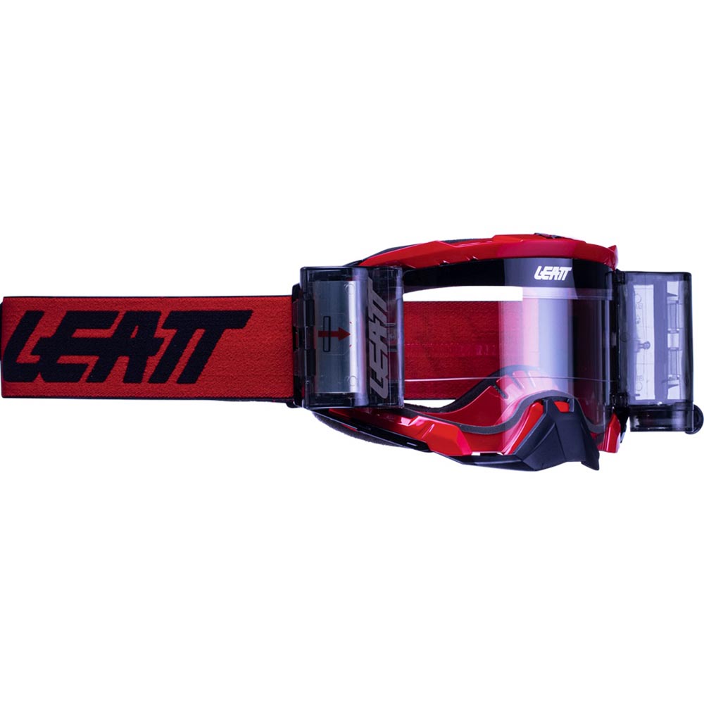 Leatt Velocity 5.5 Roll-Off V22 Red очки для мотокросса и эндуро