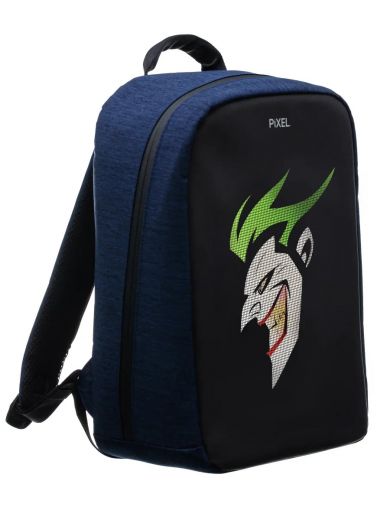 Рюкзак с LED-дисплеем PIXEL MAX - NAVY (тёмно-синий)