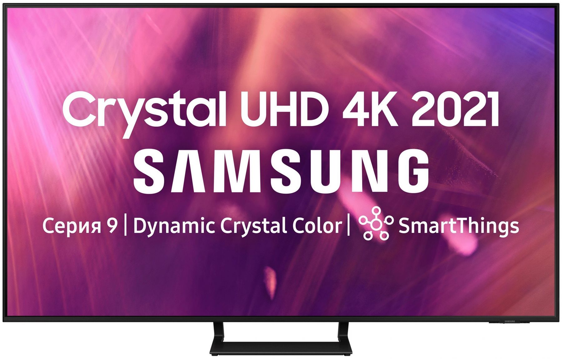 75" Телевизор Samsung UE75AU9000U 2021, черный