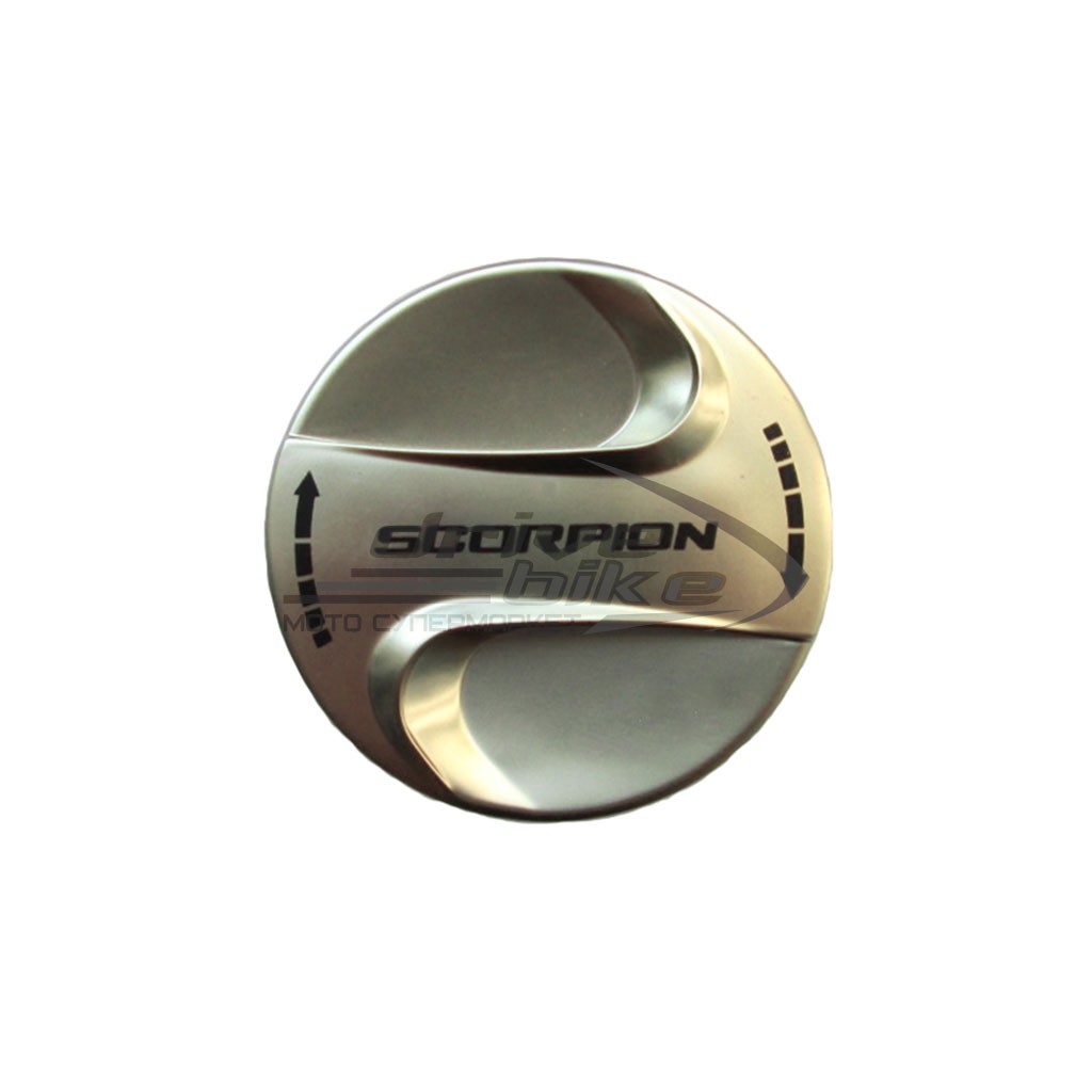 SCORPION EXO Заглушка механизма крепления визора ЕХО-490/EXO-500/EXO-1000 хром