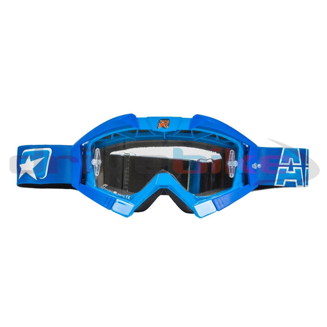 ARIETE Кроссовые очки (маска) MX GOGGLES RIDING CROWS, цвет Синий