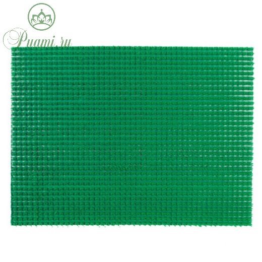 Коврик-щетинка Sunstep, 45х60 см, цвет зелёный