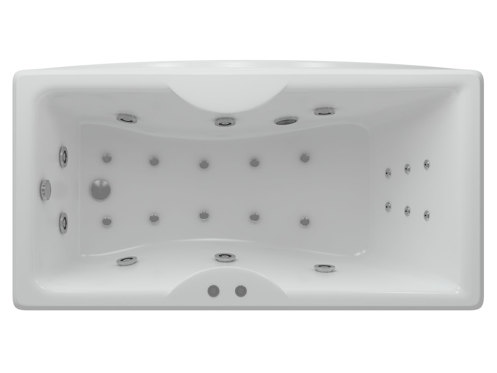 Акватек полимерная ванна Феникс 190х90 схема 2