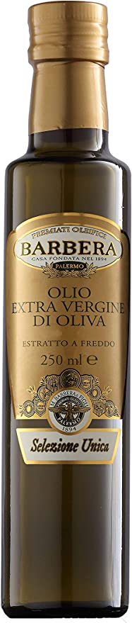 Масло оливковое экстра верджине (Selezione Unica), Barbera, 250 мл, Olio extra vergine di oliva Selezione Unica 250 ml