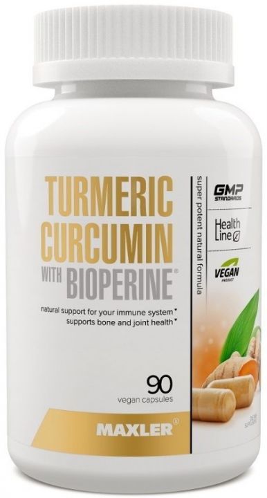 Maxler - Curcumin Turcmeric with Bioperine