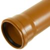 Труба ПВХ наружная канализационная Д 110х3,2х3м рыжий