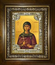 Икона Ирина Каппадокийская (Хрисоволанта) преподобная (18х24)