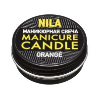 Nila Spa Massage Candle свеча массажная для маникюра Апельсин, 30 мл