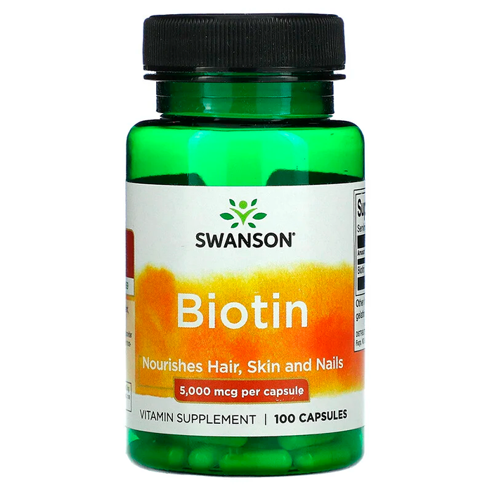 Swanson - Biotin 5,000 mcg